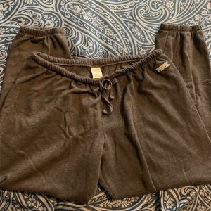 PINK Victoria’s Secret Joggers/Sweatpants Gray